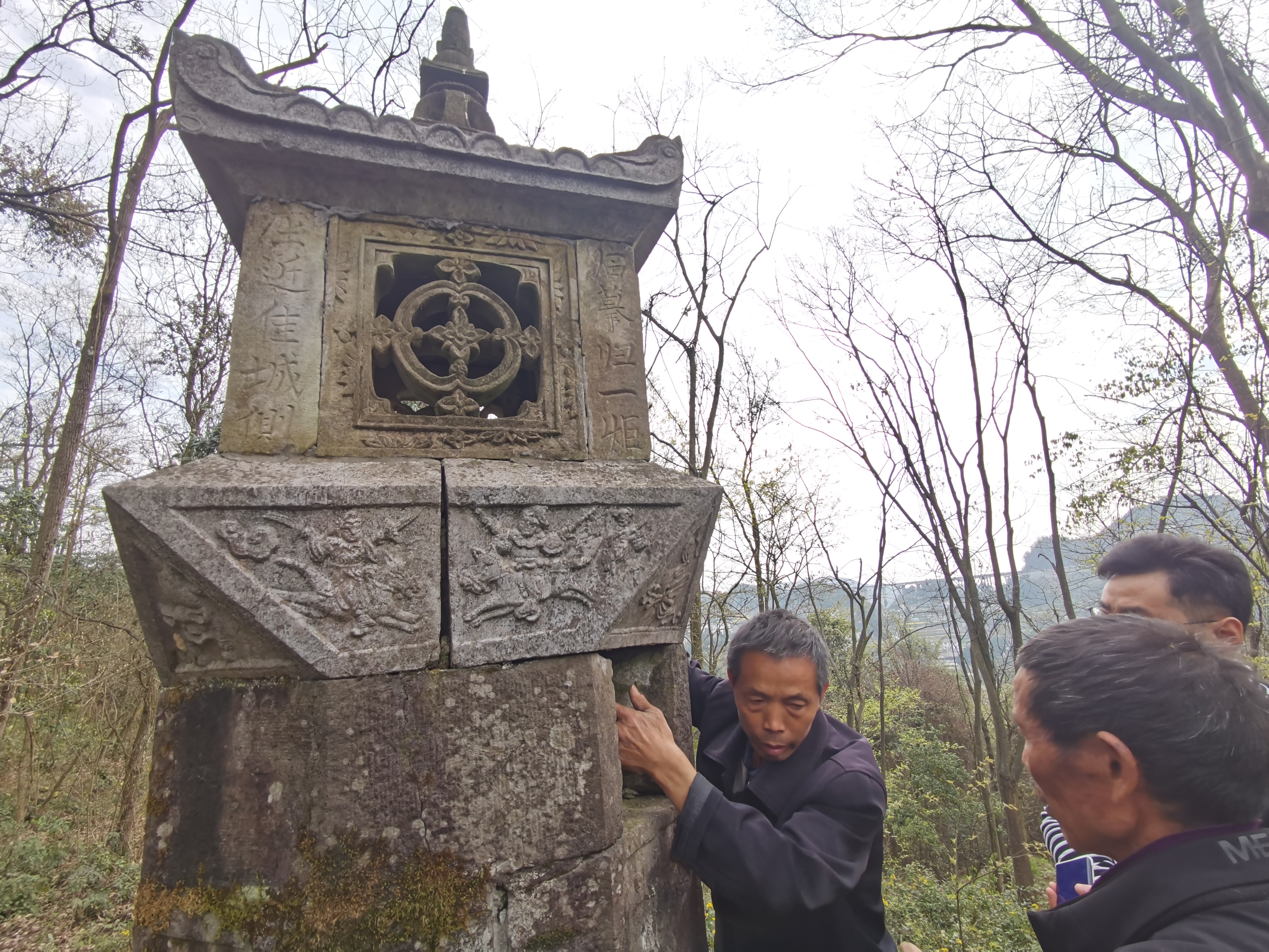 【寻仁迹】仁怀小耳沟现清代字库塔 折射旧时乡绅文化